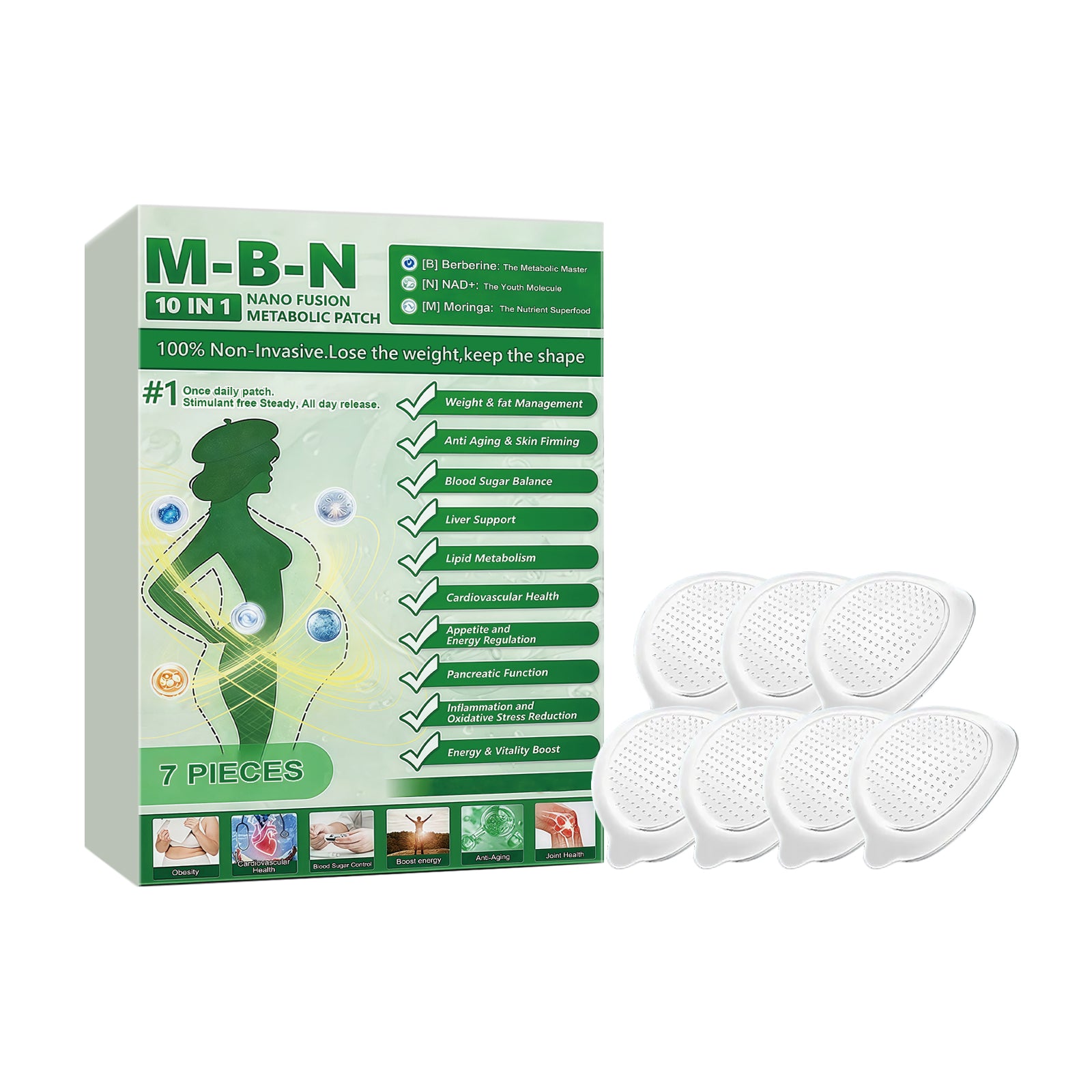 MetaSlim Patch 10-en-1 - Produit principal